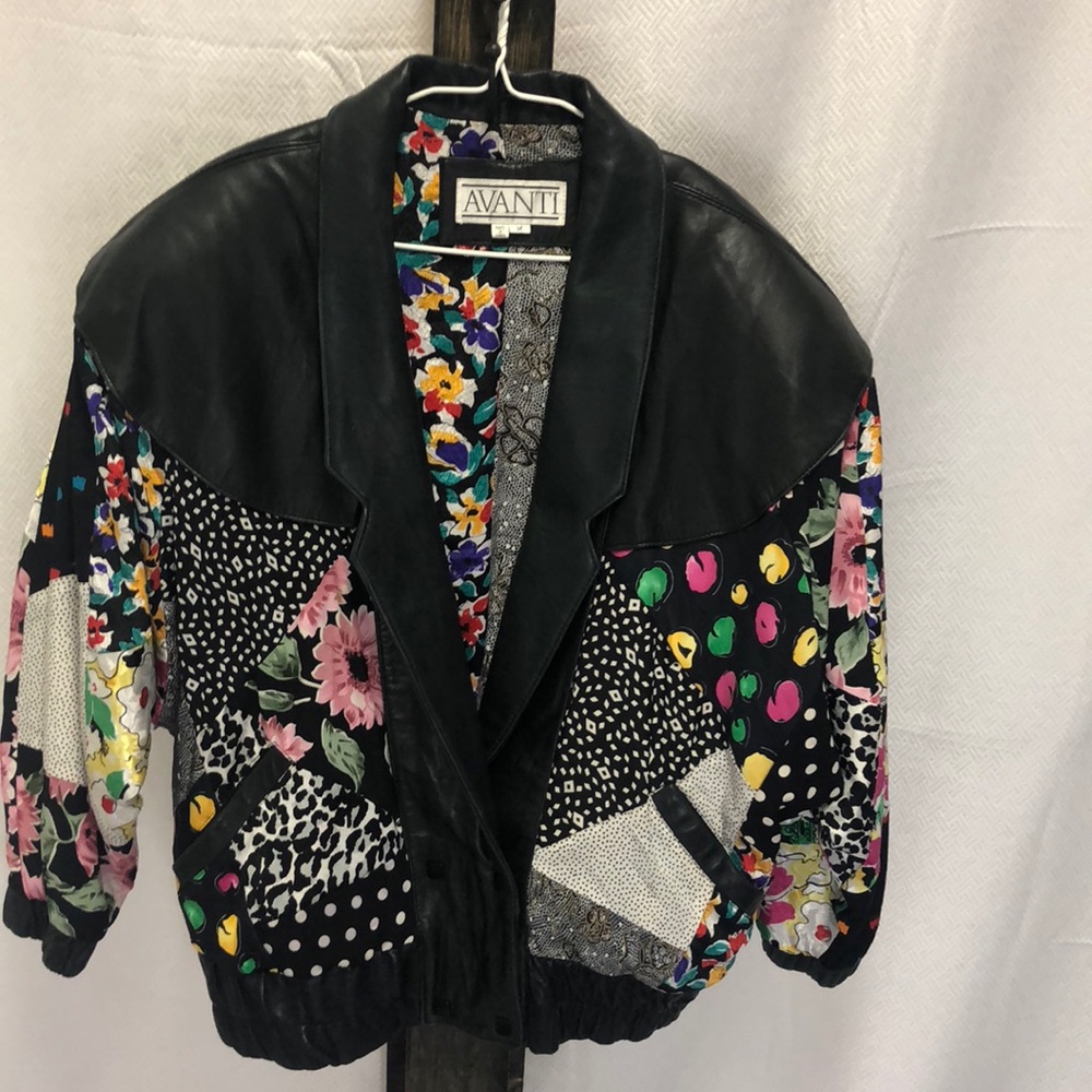 Vintage Acanti women’s leather jacket